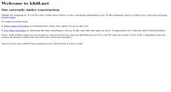 Desktop Screenshot of khill.net